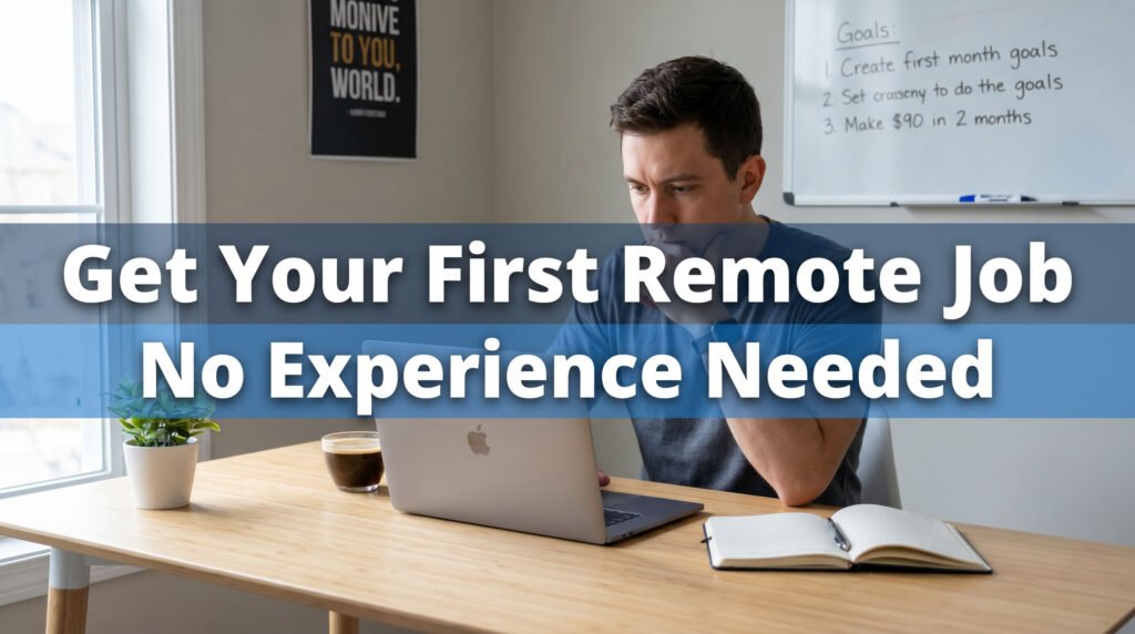 How to get your first remote job with no experience step by step guide
