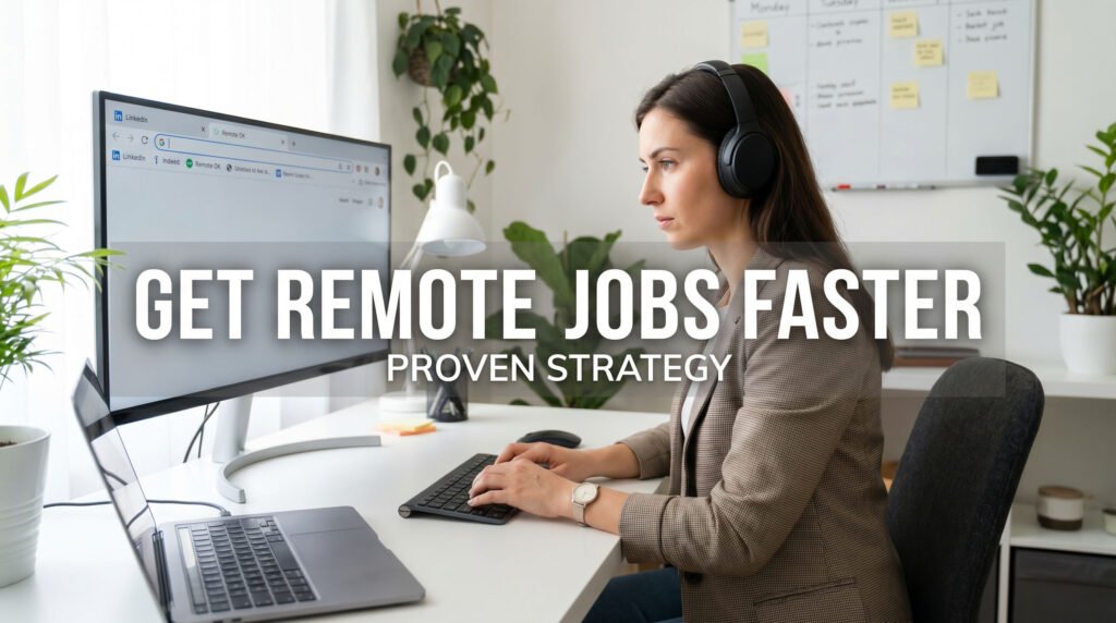 How to get remote jobs faster proven strategy