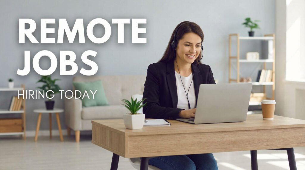 Remote customer support jobs hiring today in the US