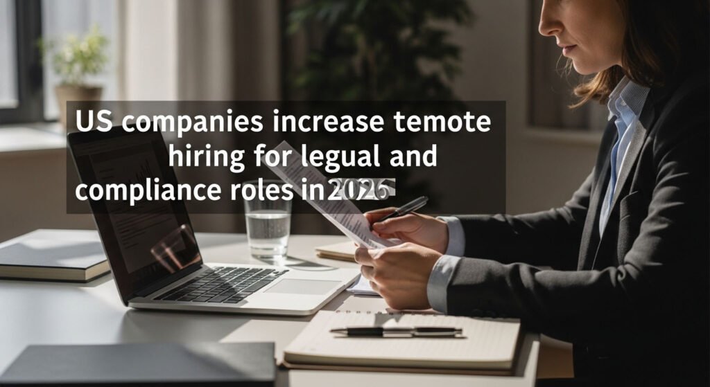 US employers expanding remote hiring for legal and compliance professionals in 2026
