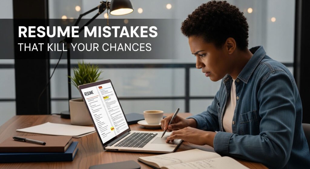 Common resume mistakes that stop remote job interviews