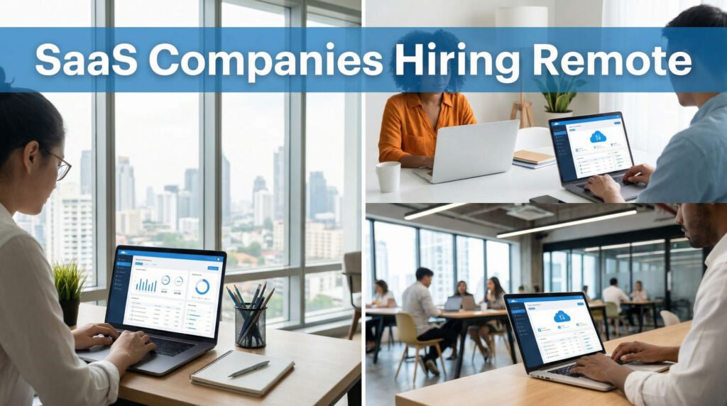 SaaS companies hiring remote workers in the US March 2026
