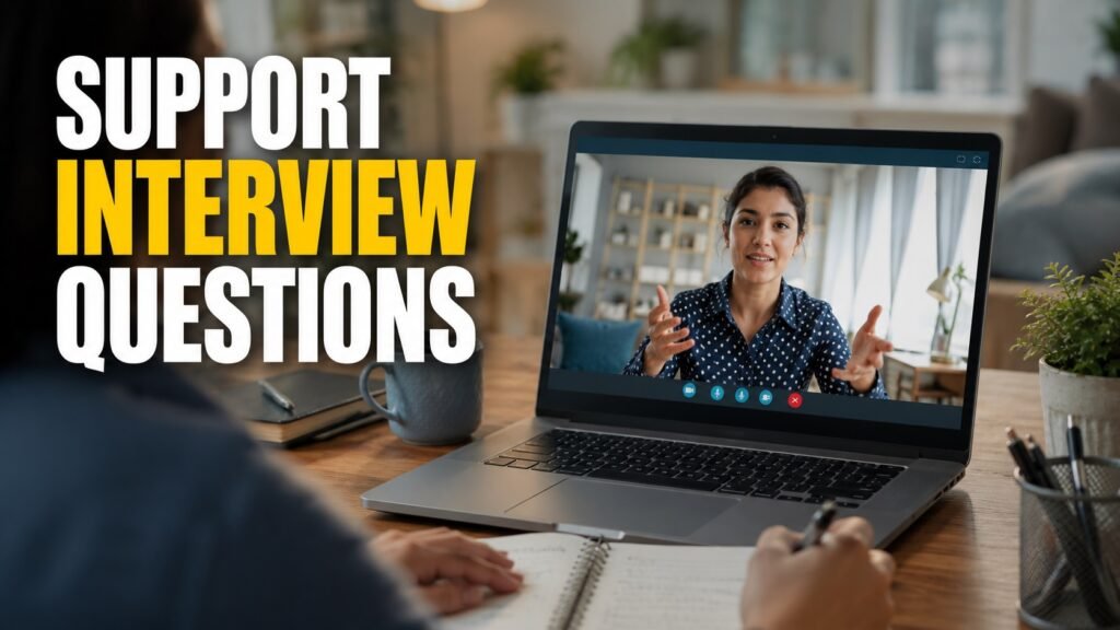 Customer support interview questions for remote jobs