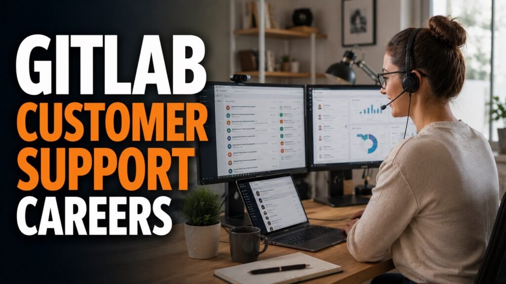 Remote customer support professional working for a remote-first technology company