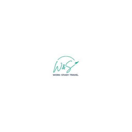 Work and Study Travel logo for jobs